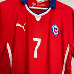 Shop 2014/15 CHILE ALEXIS #7 HOME SHIRT (XL) PUMA, classic football shirts, vintage football shirts & retro soccer jerseys at Cult Kits