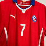 Shop 2014/15 CHILE ALEXIS #7 HOME SHIRT (XL) PUMA, classic football shirts, vintage football shirts & retro soccer jerseys at Cult Kits