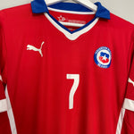 Shop 2014/15 CHILE ALEXIS #7 HOME SHIRT (XL) PUMA, classic football shirts, vintage football shirts & retro soccer jerseys at Cult Kits