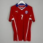 Shop 2014/15 CHILE ALEXIS #7 HOME SHIRT (XL) PUMA, classic football shirts, vintage football shirts & retro soccer jerseys at Cult Kits
