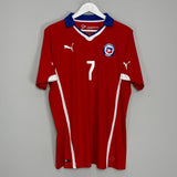 Shop 2014/15 CHILE ALEXIS #7 HOME SHIRT (XL) PUMA, classic football shirts, vintage football shirts & retro soccer jerseys at Cult Kits