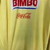 Shop 2014/15 CLUB AMERICA L/S HOME SHIRT (XL) NIKE, classic football shirts, vintage football shirts & retro soccer jerseys at Cult Kits
