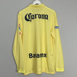 Shop 2014/15 CLUB AMERICA L/S HOME SHIRT (XL) NIKE, classic football shirts, vintage football shirts & retro soccer jerseys at Cult Kits
