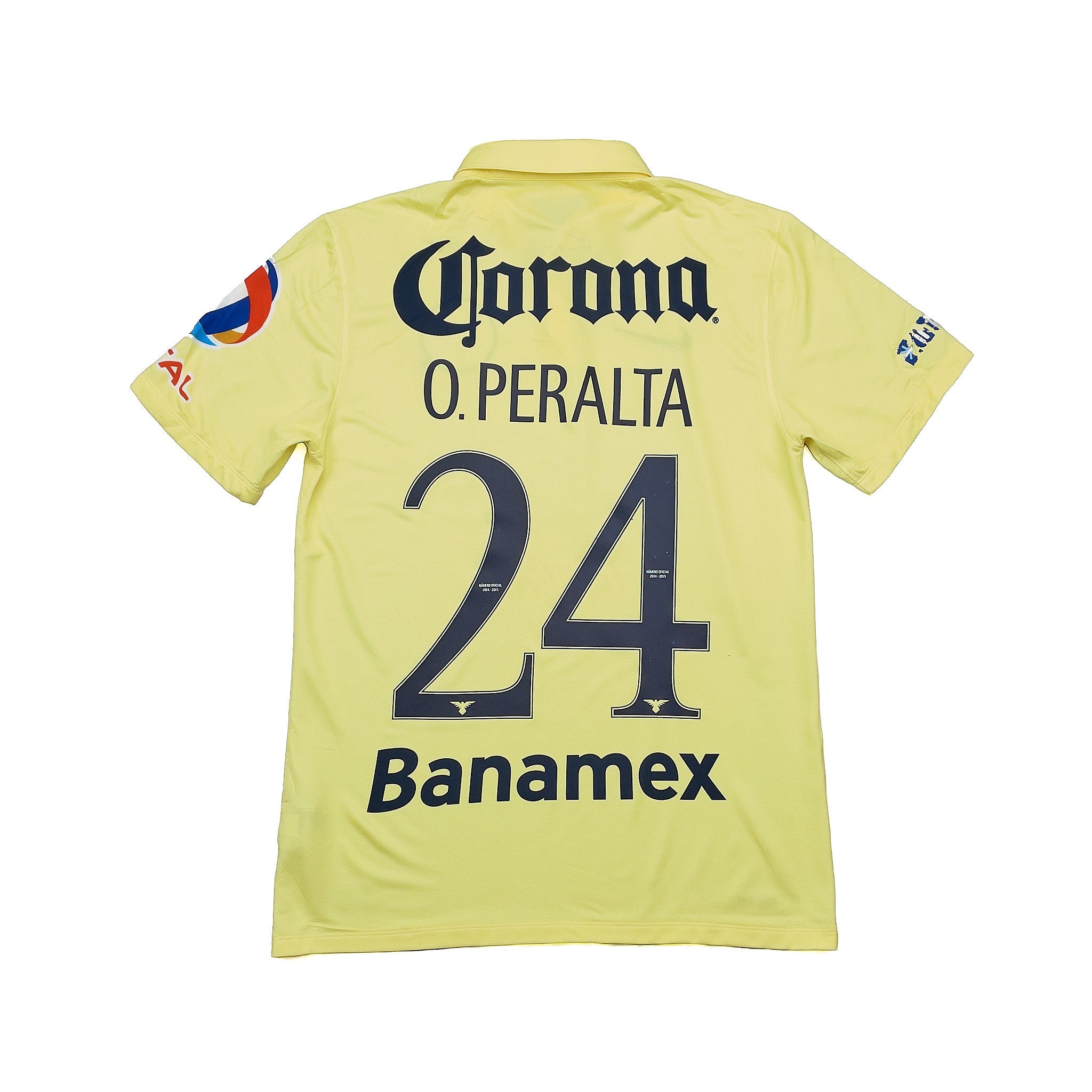 Buy 2014/15 Club America O.Peralta 24 Home Shirt (M) Nike ~ Free worldwide shipping available ~ Authentic Vintage Football Shirts from Cult Kits
