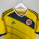 Shop 2014/15 COLOMBIA *PLAYER ISSUE* HOME SHIRT (M) ADIDAS, classic football shirts, vintage football shirts & retro soccer jerseys at Cult Kits