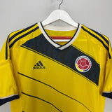 Shop 2014/15 COLOMBIA *PLAYER ISSUE* HOME SHIRT (M) ADIDAS, classic football shirts, vintage football shirts & retro soccer jerseys at Cult Kits