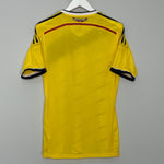 Shop 2014/15 COLOMBIA *PLAYER ISSUE* HOME SHIRT (M) ADIDAS, classic football shirts, vintage football shirts & retro soccer jerseys at Cult Kits
