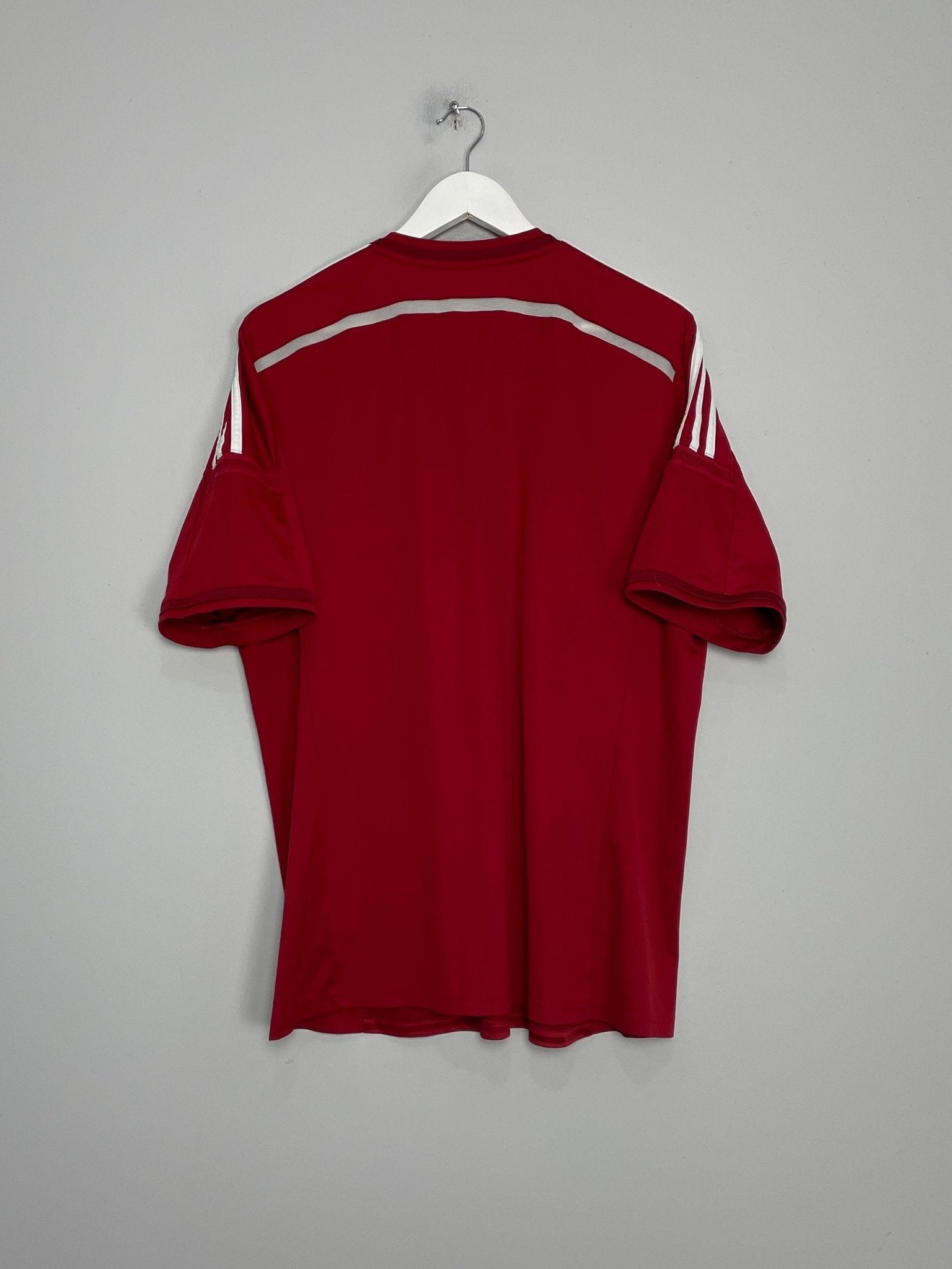 Shop 2014/15 DENMARK HOME SHIRT (XL) ADIDAS, classic football shirts, vintage football shirts & retro soccer jerseys at Cult Kits