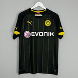 Shop 2014/15 DORTMUND AWAY SHIRT (M) PUMA, classic football shirts, vintage football shirts & retro soccer jerseys at Cult Kits