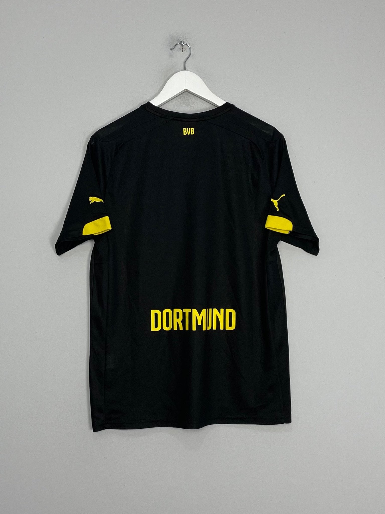 Shop 2014/15 DORTMUND AWAY SHIRT (M) PUMA, classic football shirts, vintage football shirts & retro soccer jerseys at Cult Kits