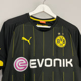 Shop 2014/15 DORTMUND AWAY SHIRT (M) PUMA, classic football shirts, vintage football shirts & retro soccer jerseys at Cult Kits