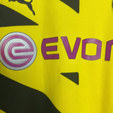 Shop 2014/15 DORTMUND DURM #37 HOME SHIRT (M) PUMA, classic football shirts, vintage football shirts & retro soccer jerseys at Cult Kits