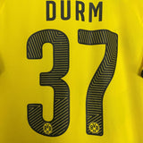 Shop 2014/15 DORTMUND DURM #37 HOME SHIRT (M) PUMA, classic football shirts, vintage football shirts & retro soccer jerseys at Cult Kits
