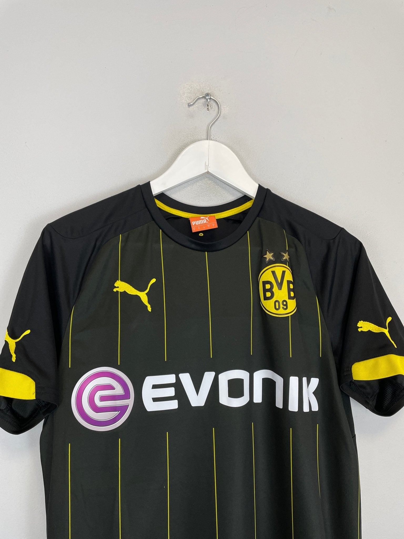 Shop 2014/15 DORTMUND REUS #11 AWAY SHIRT (S) PUMA, classic football shirts, vintage football shirts & retro soccer jerseys at Cult Kits