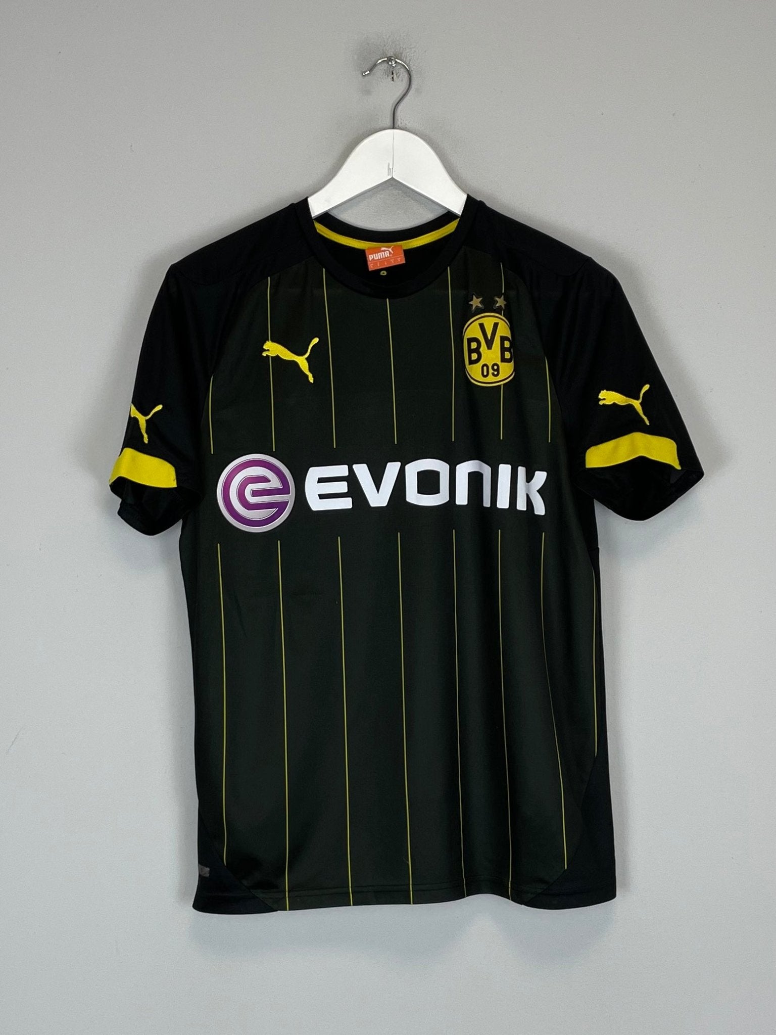 Shop 2014/15 DORTMUND REUS #11 AWAY SHIRT (S) PUMA, classic football shirts, vintage football shirts & retro soccer jerseys at Cult Kits