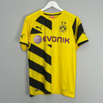Shop 2014/15 DORTMUND REUS #11 HOME SHIRT (S) PUMA, classic football shirts, vintage football shirts & retro soccer jerseys at Cult Kits