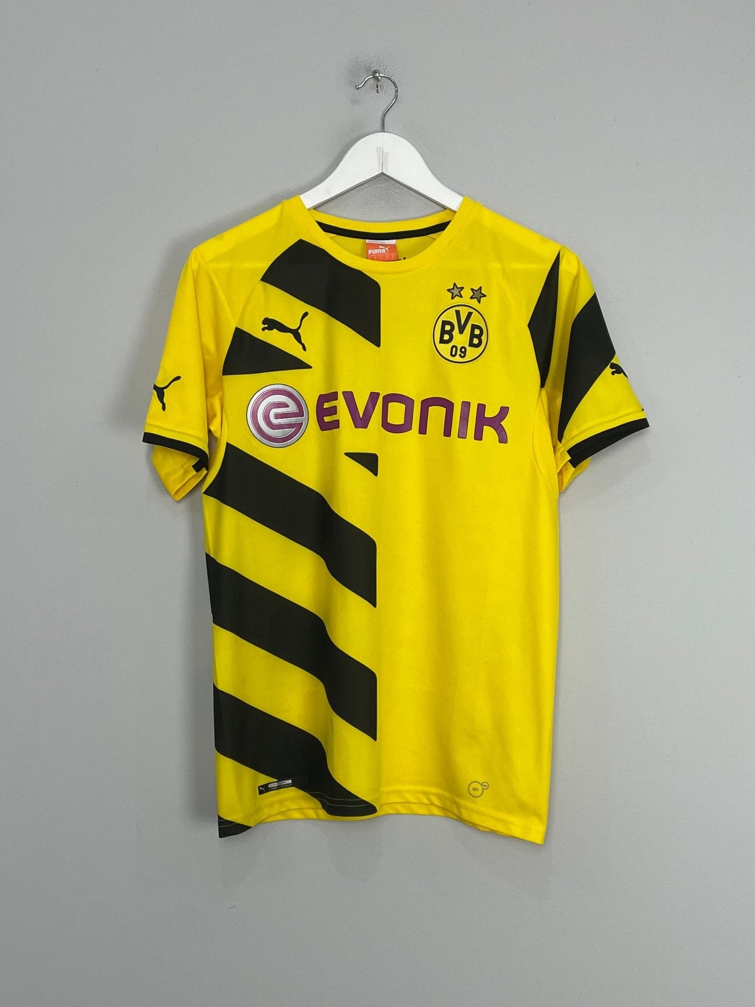Shop 2014/15 DORTMUND REUS #11 HOME SHIRT (S) PUMA, classic football shirts, vintage football shirts & retro soccer jerseys at Cult Kits