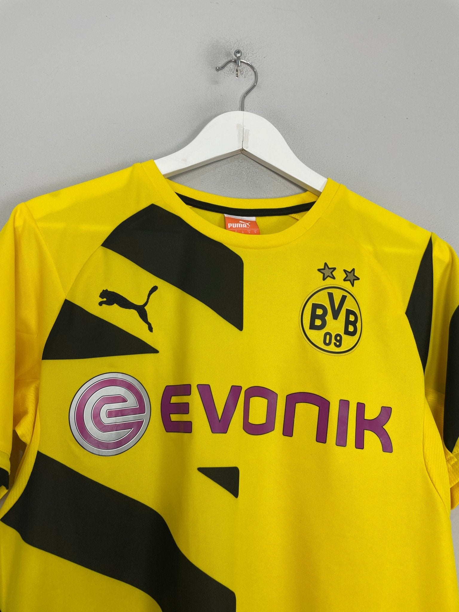 Shop 2014/15 DORTMUND REUS #11 HOME SHIRT (S) PUMA, classic football shirts, vintage football shirts & retro soccer jerseys at Cult Kits