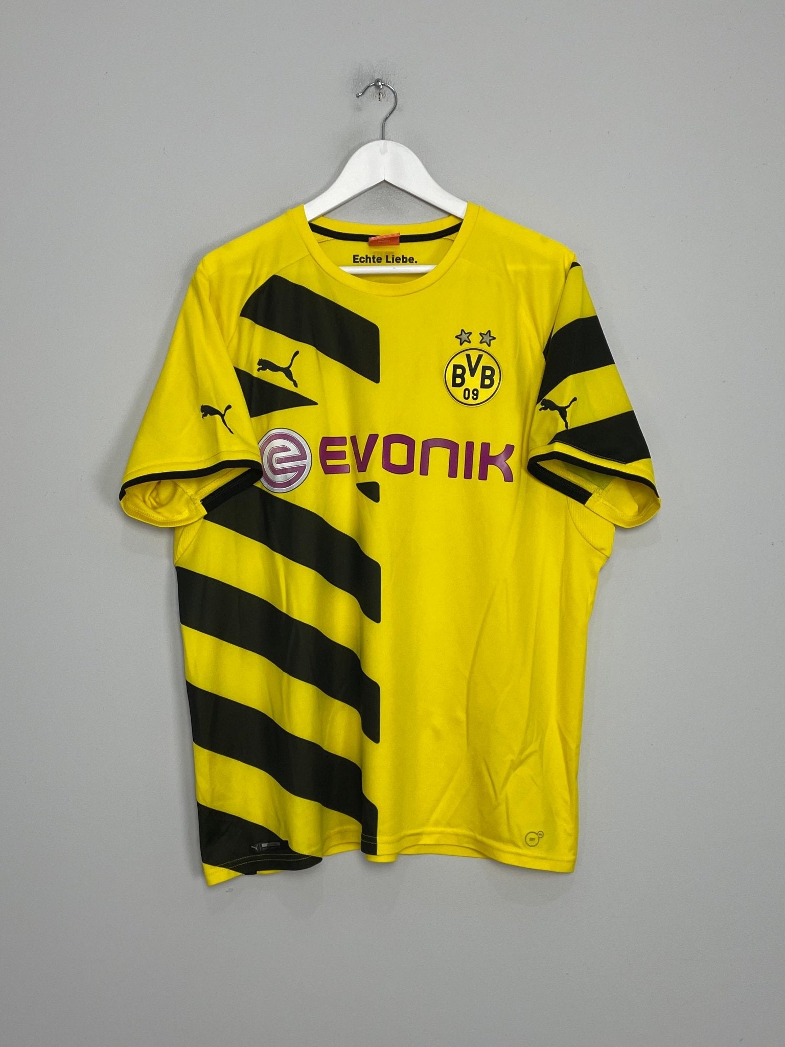 Shop 2014/15 DORTMUND REUS #11 HOME SHIRT (XL) PUMA, classic football shirts, vintage football shirts & retro soccer jerseys at Cult Kits