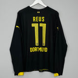 Shop 2014/15 DORTMUND REUS #11 L/S AWAY SHIRT (L) PUMA, classic football shirts, vintage football shirts & retro soccer jerseys at Cult Kits