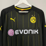 Shop 2014/15 DORTMUND REUS #11 L/S AWAY SHIRT (L) PUMA, classic football shirts, vintage football shirts & retro soccer jerseys at Cult Kits