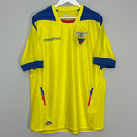 Shop 2014/15 ECUADOR HOME SHIRT (XXL) MARATHON, classic football shirts, vintage football shirts & retro soccer jerseys at Cult Kits