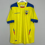 Shop 2014/15 ECUADOR HOME SHIRT (XXL) MARATHON, classic football shirts, vintage football shirts & retro soccer jerseys at Cult Kits