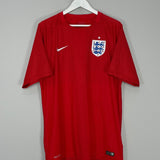 Shop 2014/15 ENGLAND AWAY SHIRT (XL) NIKE, classic football shirts, vintage football shirts & retro soccer jerseys at Cult Kits