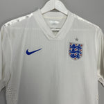 Shop 2014/15 ENGLAND *PLAYER ISSUE* HOME SHIRT (L) NIKE, classic football shirts, vintage football shirts & retro soccer jerseys at Cult Kits