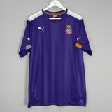 Shop 2014/15 ESPANYOL AWAY SHIRT (XL) PUMA, classic football shirts, vintage football shirts & retro soccer jerseys at Cult Kits