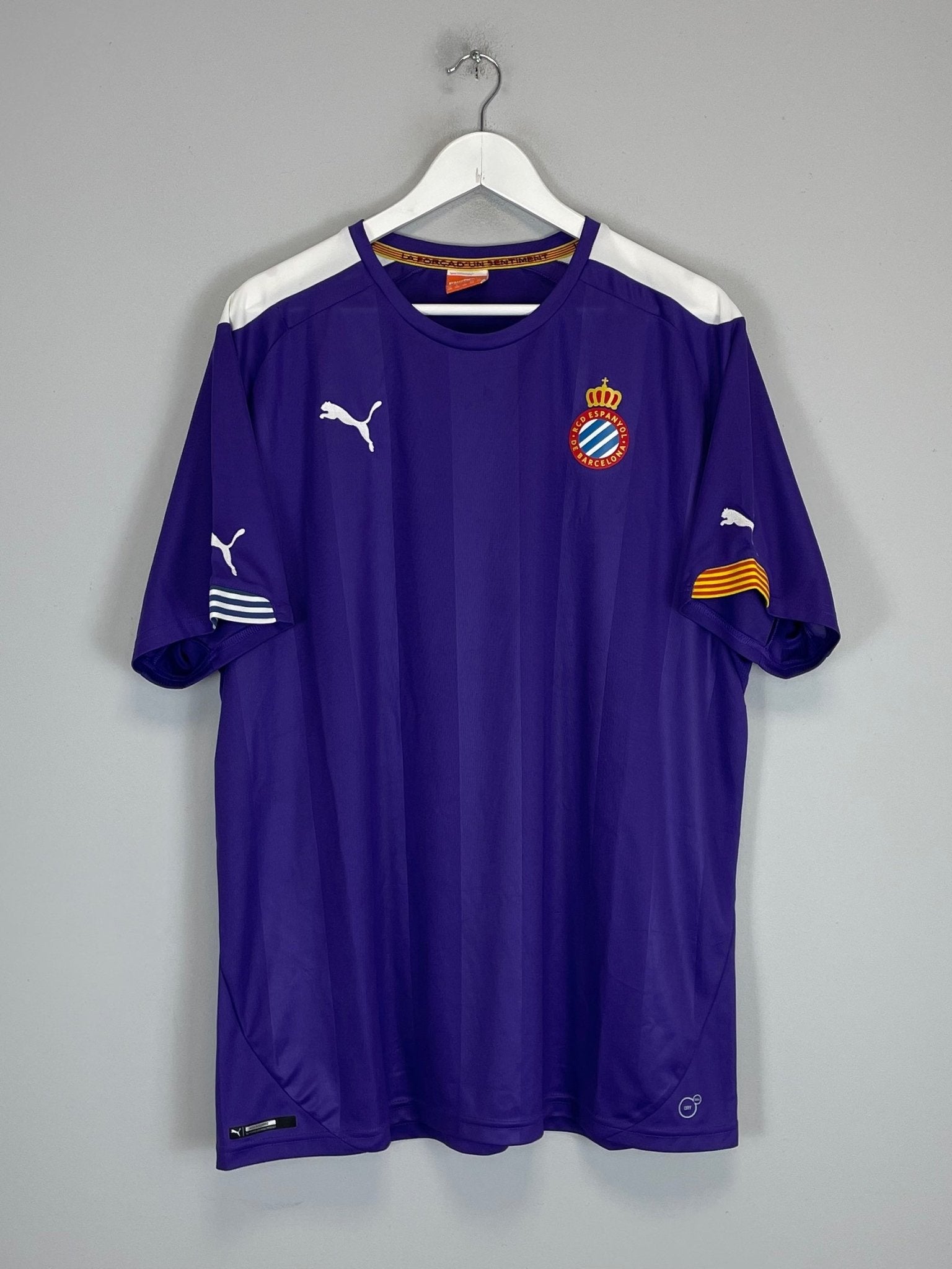 Shop 2014/15 ESPANYOL AWAY SHIRT (XXL) PUMA, classic football shirts, vintage football shirts & retro soccer jerseys at Cult Kits