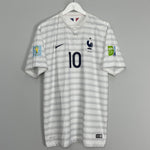 Shop 2014/15 FRANCE BENZEMA #10 AWAY SHIRT (XL) NIKE, classic football shirts, vintage football shirts & retro soccer jerseys at Cult Kits
