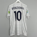 Shop 2014/15 FRANCE BENZEMA #10 AWAY SHIRT (XL) NIKE, classic football shirts, vintage football shirts & retro soccer jerseys at Cult Kits