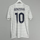 Shop 2014/15 FRANCE BENZEMA #10 FRANCE AWAY SHIRT (L) NIKE, classic football shirts, vintage football shirts & retro soccer jerseys at Cult Kits