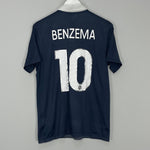 Shop 2014/15 FRANCE BENZEMA #10 HOME SHIRT (M) NIKE, classic football shirts, vintage football shirts & retro soccer jerseys at Cult Kits