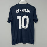 Shop 2014/15 FRANCE BENZEMA #10 HOME SHIRT (M) NIKE, classic football shirts, vintage football shirts & retro soccer jerseys at Cult Kits
