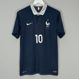 Shop 2014/15 FRANCE BENZEMA #10 HOME SHIRT (M) NIKE, classic football shirts, vintage football shirts & retro soccer jerseys at Cult Kits