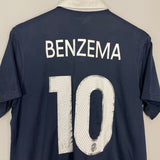 Shop 2014/15 FRANCE BENZEMA #10 HOME SHIRT (M) NIKE, classic football shirts, vintage football shirts & retro soccer jerseys at Cult Kits
