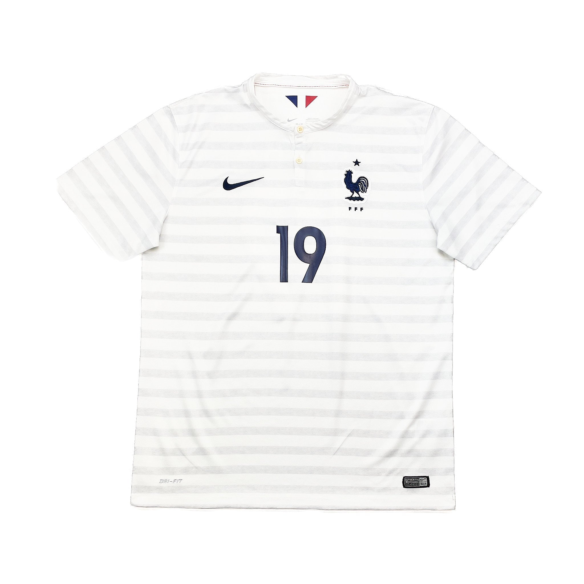 Buy 2014/15 France Pogba 19 Away Shirt (L) Nike ~ Free worldwide shipping ~ Authentic Vintage Football Shirts from Cult Kits
