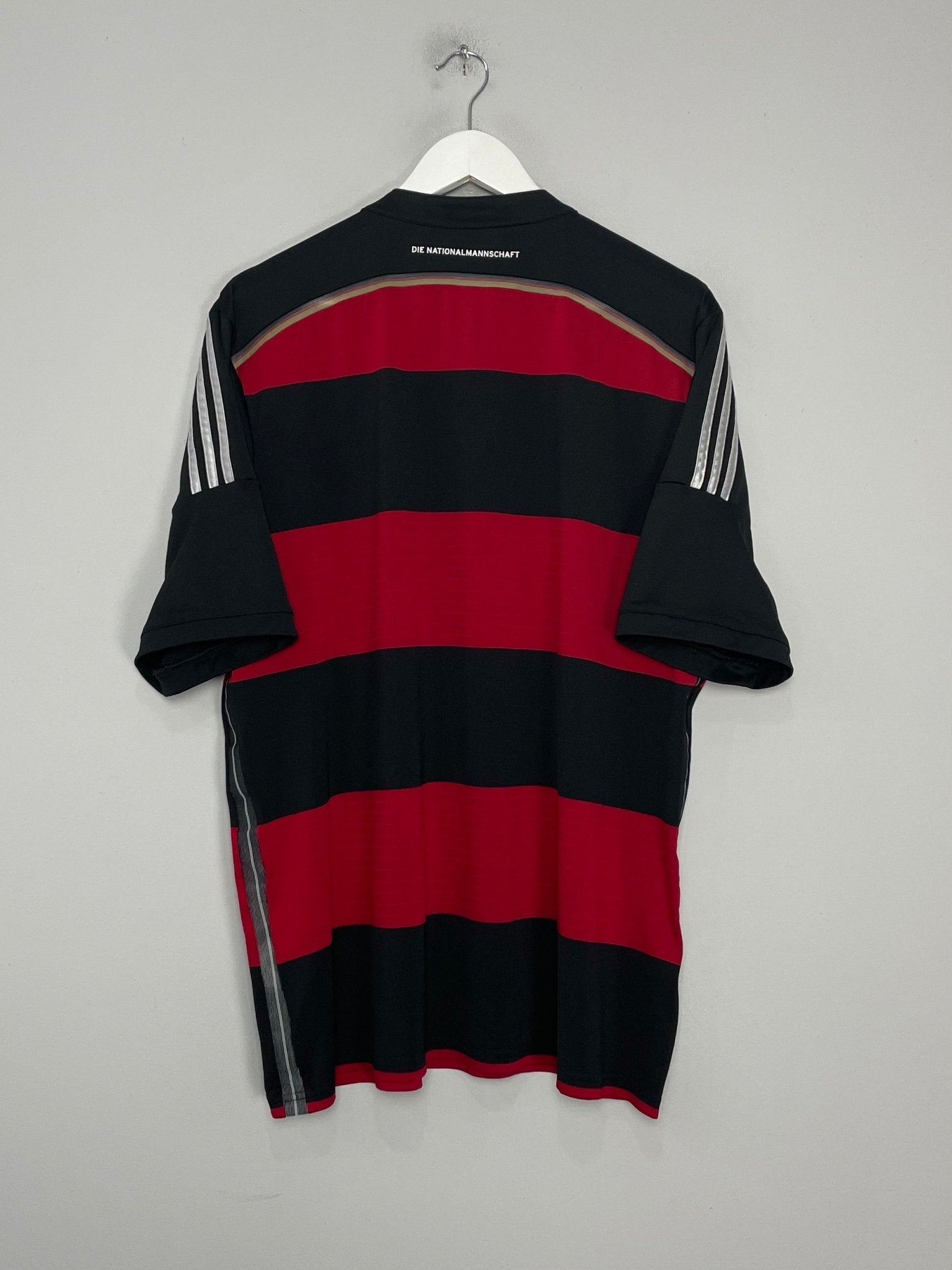 Shop 2014/15 GERMANY AWAY SHIRT (L) ADIDAS, classic football shirts, vintage football shirts & retro soccer jerseys at Cult Kits