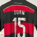 Shop 2014/15 GERMANY DURM #15 *BNWT* AWAY SHIRT (M) ADIDAS, classic football shirts, vintage football shirts & retro soccer jerseys at Cult Kits