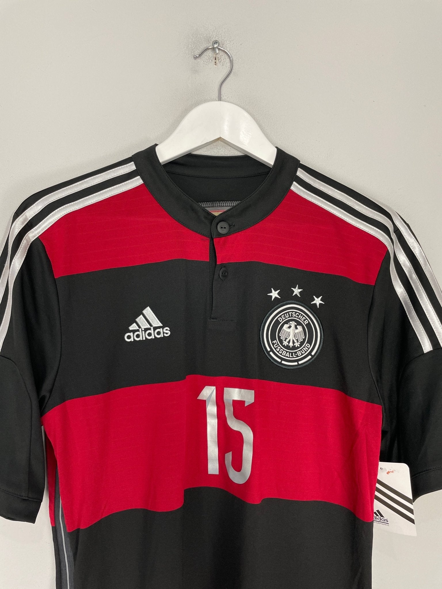 Shop 2014/15 GERMANY DURM #15 *BNWT* AWAY SHIRT (M) ADIDAS, classic football shirts, vintage football shirts & retro soccer jerseys at Cult Kits