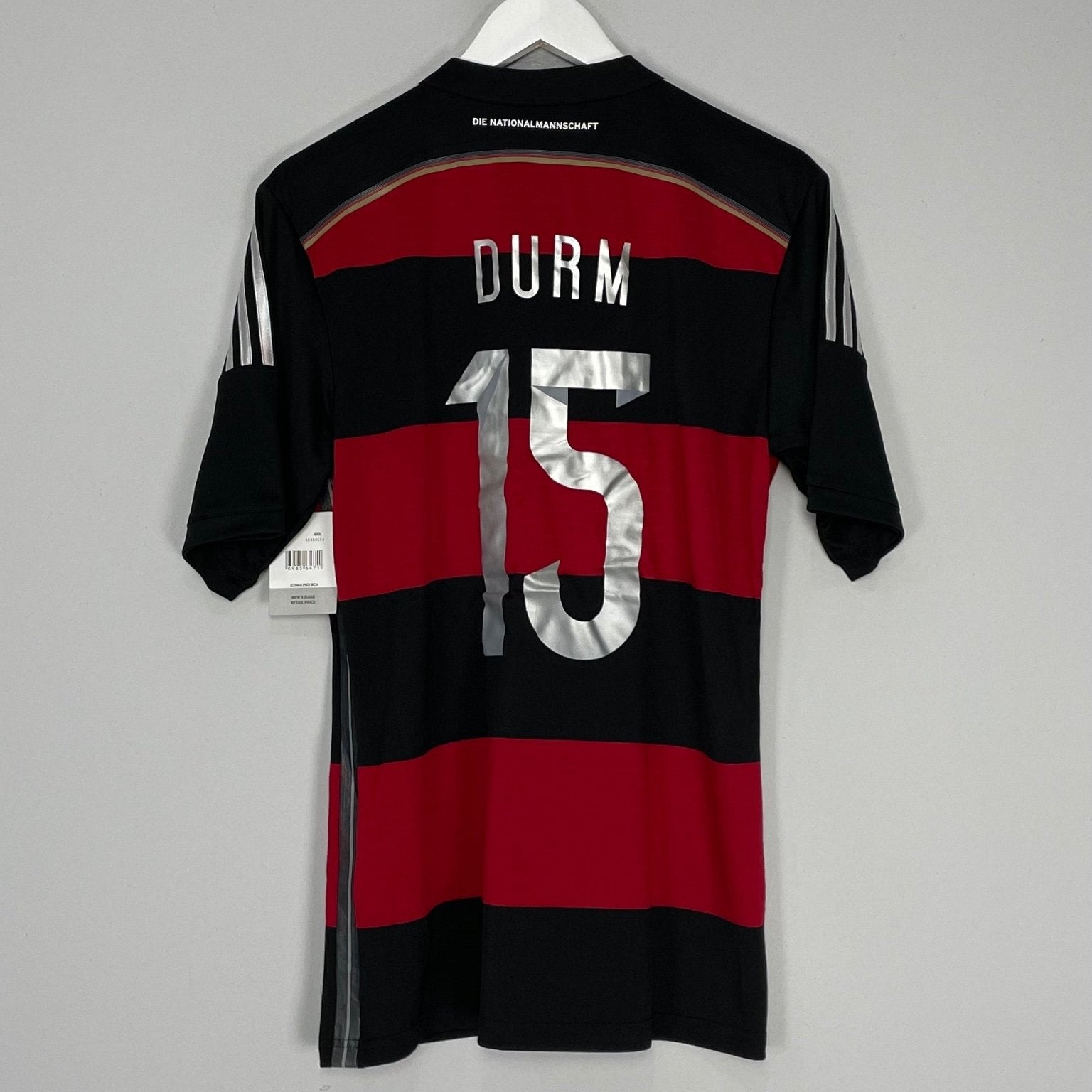 Shop 2014/15 GERMANY DURM #15 *BNWT* AWAY SHIRT (M) ADIDAS, classic football shirts, vintage football shirts & retro soccer jerseys at Cult Kits