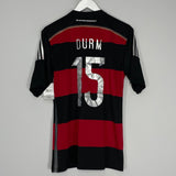 Shop 2014/15 GERMANY DURM #15 *BNWT* AWAY SHIRT (M) ADIDAS, classic football shirts, vintage football shirts & retro soccer jerseys at Cult Kits