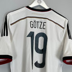 2014/15 GERMANY GOTZE 19 HOME SHIRT (L) ADIDAS - Cult Kits - Large - Buy Vintage Football Shirts, Authentic Retro Football Shirts For Sale, Classic Football Shirts & Soccer Jersey