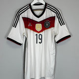 2014/15 GERMANY GOTZE 19 HOME SHIRT (L) ADIDAS - Cult Kits - Large - Buy Vintage Football Shirts, Authentic Retro Football Shirts For Sale, Classic Football Shirts & Soccer Jersey