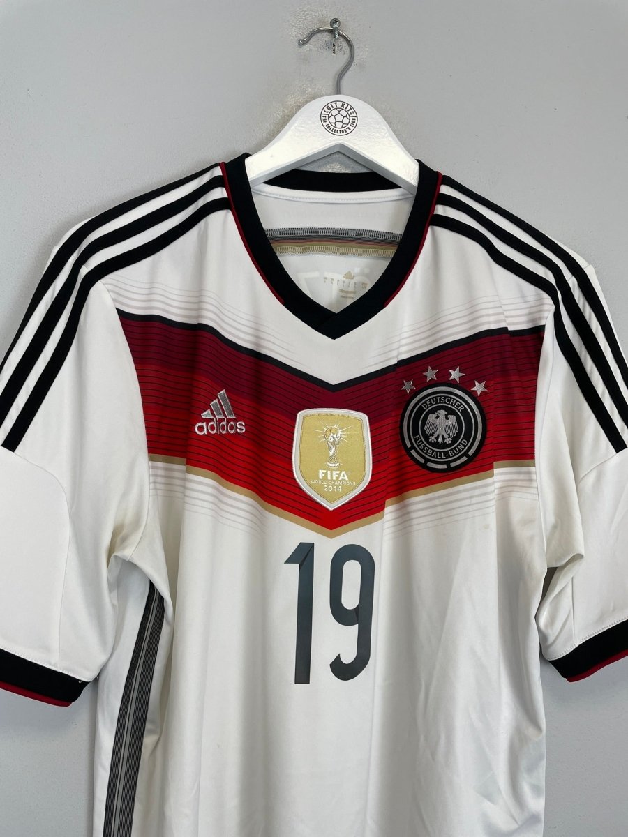 2014/15 GERMANY GOTZE 19 HOME SHIRT (L) ADIDAS - Cult Kits - Large - Buy Vintage Football Shirts, Authentic Retro Football Shirts For Sale, Classic Football Shirts & Soccer Jersey
