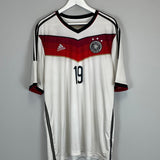 Shop 2014/15 GERMANY GOTZE #19 HOME SHIRT (XXL) ADIDAS, classic football shirts, vintage football shirts & retro soccer jerseys at Cult Kits