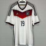 Shop 2014/15 GERMANY GOTZE #19 HOME SHIRT (XXL) ADIDAS, classic football shirts, vintage football shirts & retro soccer jerseys at Cult Kits