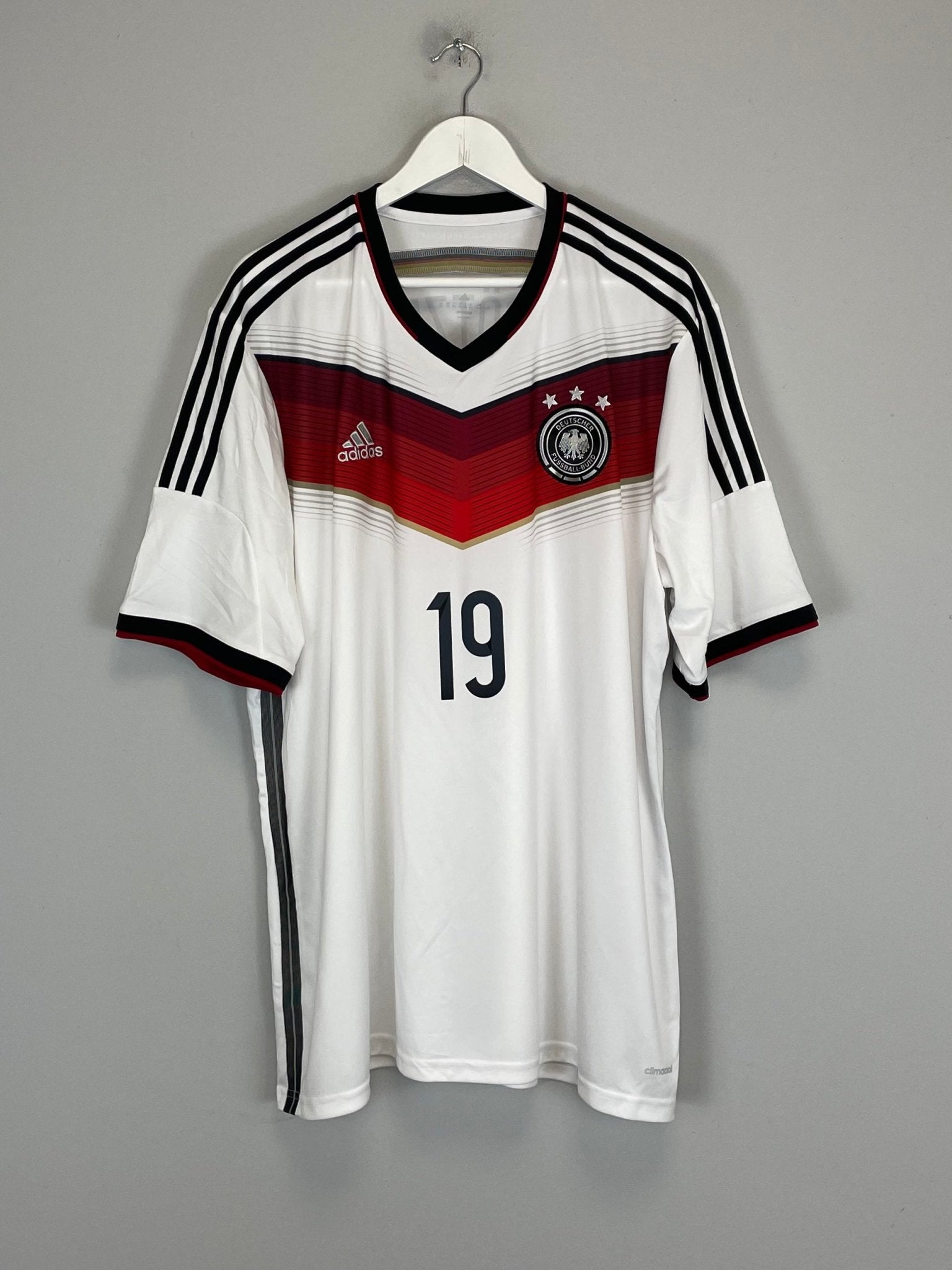 Shop 2014/15 GERMANY GOTZE #19 HOME SHIRT (XXL) ADIDAS, classic football shirts, vintage football shirts & retro soccer jerseys at Cult Kits